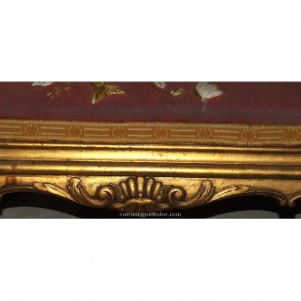 Antique Old sidewalk Louis XIV