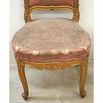 Antique Antigua Louis XV style chair