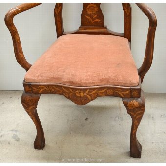 Antique Old chair Queen Anne