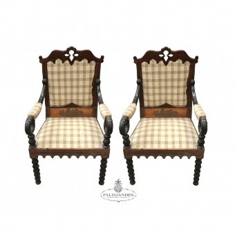 Magnificent Victorian armchair