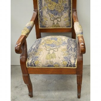 Antique Old Biedermeier chair
