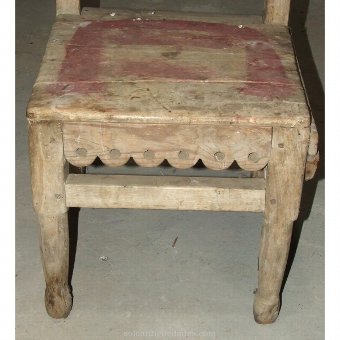 Antique Old rustic chair