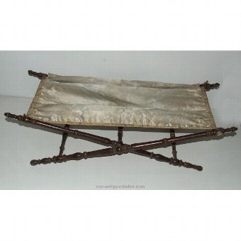 Antique Old folding cot