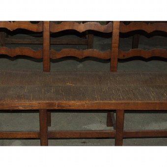 Antique Wooden bench Provencal style