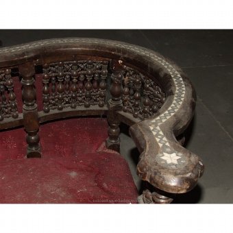 Antique Contemporary Baroque couple