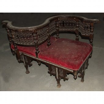 Antique Contemporary Baroque couple