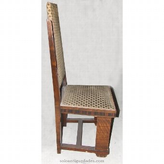 Antique Game Sheraton style chairs