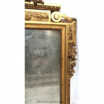 Antique Mirror style evoking Carlos IV
