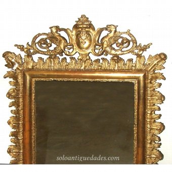 Antique Empire style mirror