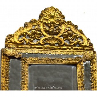 Antique Mirror with Spanish colonial style influence