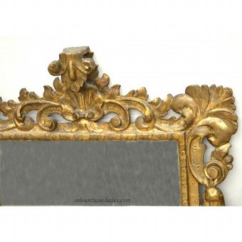 Antique Carved Framed Mirror Baroque d