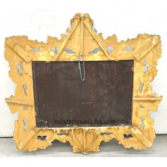 Antique Carved Framed Mirror Baroque d