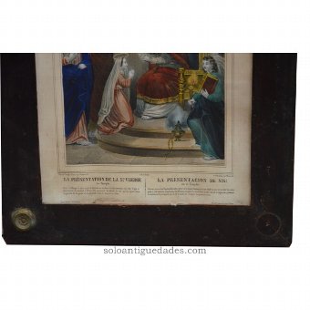 Antique "The Presentation of Our Lady in the Temple"