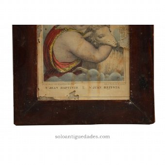 Antique Lithography "San Juan Batista"