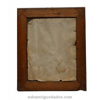 Engraving "Our Lady of the Rosary"