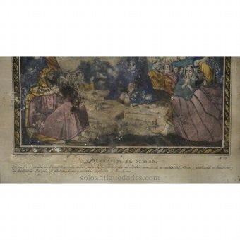 Antique Recorded painted "Predicacci