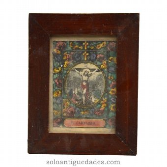 Recorded painted "El Calvario"