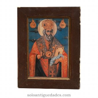 Recorded painted "Nicholas of Bari"