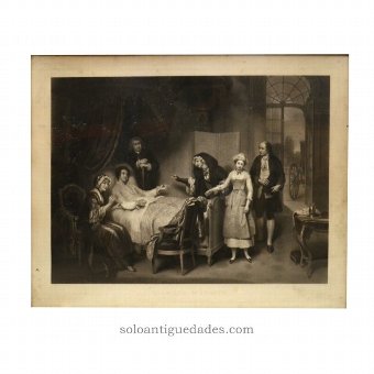Engraving "Lamour medecin"