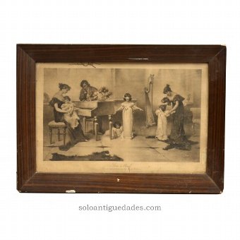 Engraved "Love is blind"