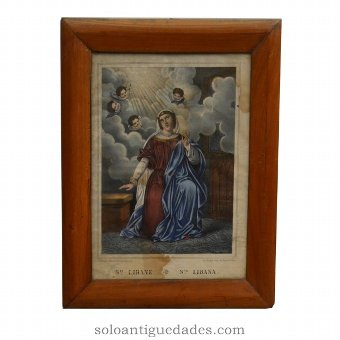 Engraving "Santa Libana"