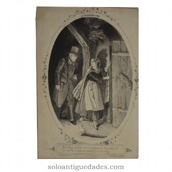 Lithography "Sister Anne"