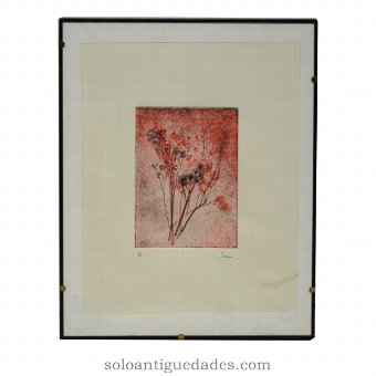 Recorded with plant motifs