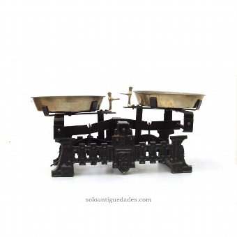 Scale nineteenth century iron
