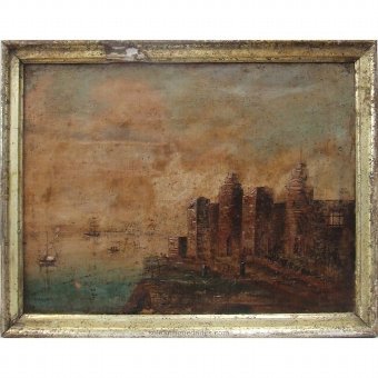 Oil seaport fort