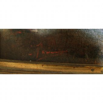 Antique Oil on board dated 1931