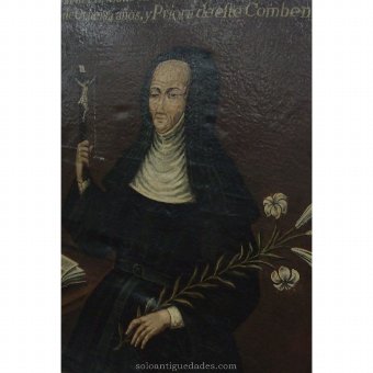 Antique Portrait of Ana Maria de San Miguel