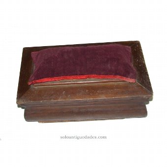 Antique Sewing box with outer pad