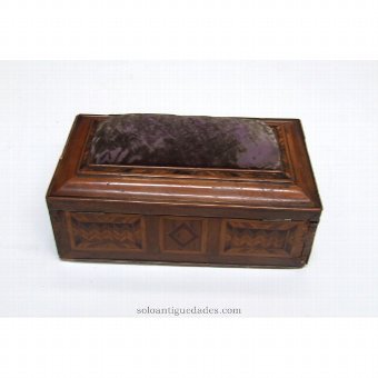 Antique Sewing box with inlaid work
