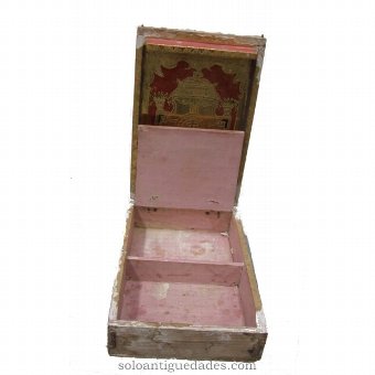 Antique Small domestic altar folding