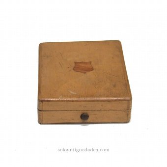 Antique Wooden Jewelry Box