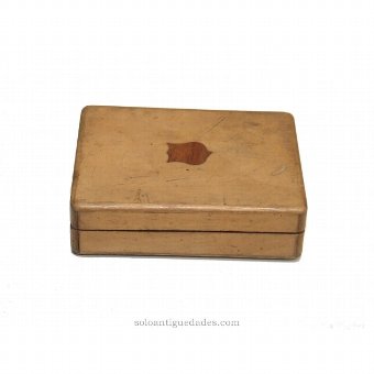 Antique Wooden Jewelry Box