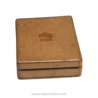 Antique Wooden Jewelry Box