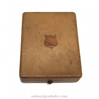 Antique Wooden Jewelry Box