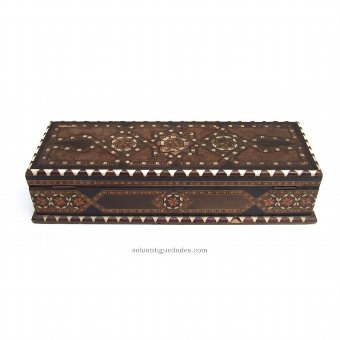 Antique Neomudejar collection box