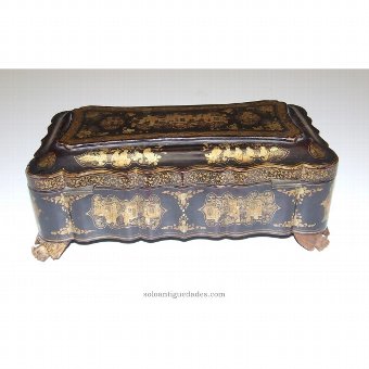 Antique Eastern Antigua collection box