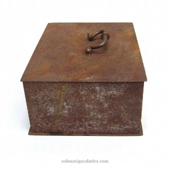 Antique Metal collection box