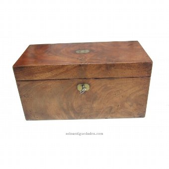 Wooden collection box with lock