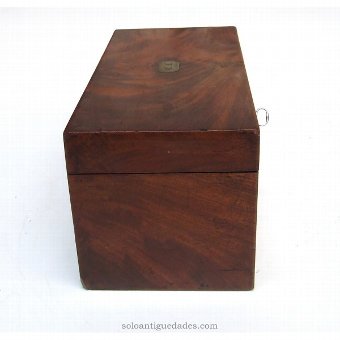 Antique Wooden collection box with lock