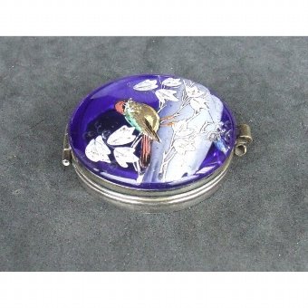 Antique Box silver and crystal collection