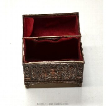 Antique Small chest with baroque decoration