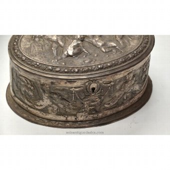 Antique Box embossed metal collection