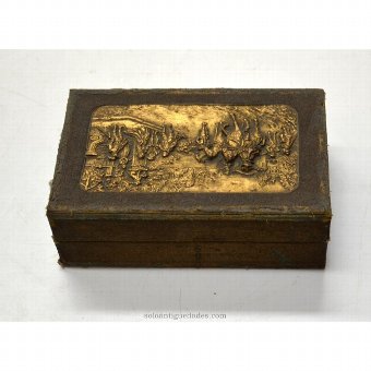 Antique Box courtly scene collection