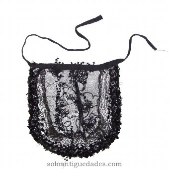 Transparent black apron