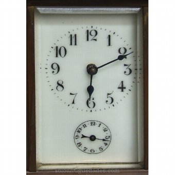 Antique French Clock with Metal