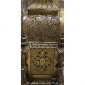 Antique French clock garniture